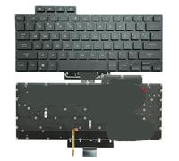 YGUWZ Teclado retroiluminado RGB Compatible con G15 GA503Q GA503QR GA503QS GA503QM G16 GU603 GU603HM 2021 Modelo V202526JS1(US RGB Backlit)