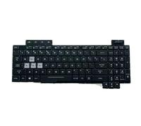 YGUWZ Teclado retroiluminado RGB para Ordenador portátil, Compatible con FX505D FX505DY FX505DD FX505D FX504GD FX504GE FX504GM de Repuesto(US)