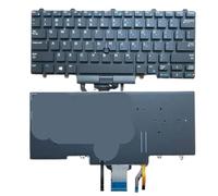 YGUWZ Teclado retroiluminado Ruso de EE. UU. Compatible con E5450 E5470 E7480 E7450 E5480 E5490 E7470 E7490 E5480 E5488 inglés RU(Backlit US)