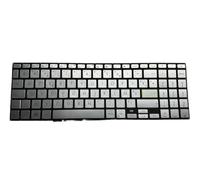 YGUWZ Teclado retroiluminado X513 D513 S513 M513 F513 K513 R513 E513 X531 X531F Compatible con diseño Latino Ruso, Estadounidense, francés y español(FR)