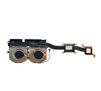 YGUWZ Ventilador de refrigeración para Ordenador portátil CPU disipador de Calor radiador 13 Modelo EG50040V1-C06C-S9A Compatible con reemplazo(Set)
