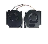 YGUWZ Ventilador de refrigeración para portátil Compatible con G15 G513 G533Q G513QR G533 G17 G713 G733 G713QR G733QS 13NR0540P01011 DC12V 5V Ventilador de Repuesto(12V 1A a Pair of Fan)