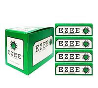 Yguyun 1000 x EZEE Green Rizla Cut Corners Rolling Papers Tobacco Rollups Cigarette Fine Medium Smoking Booklets Filter Tips UK Free P&P