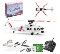 YGWXYYZJ Helicóptero teledirigido K270 UH-60L Black Hawk con posicionamiento por Flujo óptico Mantenimiento de altitud barométrica aceleración L/R Ajustable Modelo teledirigido RTF(3 Batteries)