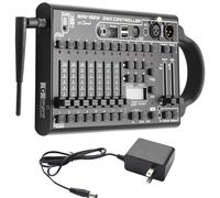 Ygybeyond Controlador DMX inalámbrico, controlador DMX512 de 192 canales, equipo de iluminación de escenario y accesorios para DJ, KTV, concierto grande, fiesta de vacaciones y desfile de moda DMX
