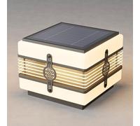 YGZPALH Farola Moderna Para Exteriores, Luz LED Para Vallas Y Terrazas, Lámpara Columna Con Cable De Alto Voltaje, Carcasa De Acero Inoxidable De Lujo, Iluminación Exterior Para Jardines Y Patios.