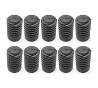 YHAILI 10 almohadillas universales para maletero de coche, puerta trasera, motor, a prueba de golpes, bandas amortiguadoras de goma para capó de muelle, pegamento