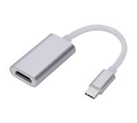 YHAILI Adaptador tipo C a HDTV 4K USB C macho a HDTV hembra, cable convertidor 4K a 30Hz sincronización de sonido de vídeo para portátiles y tabletas