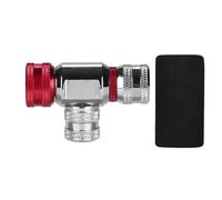 YHAILI Cabezal inflador de CO2 para bicicleta de carretera, válvulas de inflado de repuesto, boquilla de inflado rápido para bicicleta, accesorios de inflado rápido