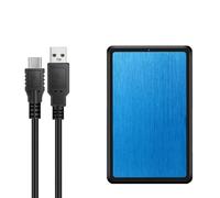YHAILI Caja de discos duros externos de 2.5 pulgadas, 5 Gbps, caja de disco duro de transferencia SATA3.0 2.0, adaptador de aluminio