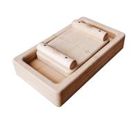 YHAILI Entrenador de fuerza de dedos, fortalecedor de agarre de madera, bloque de pellizco, equipo de ejercicio de dedos, fácil de usar