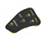 YHAILI Indicadores de árbitro de béisbol, 4 ruedas, indicadores de árbitro, juego de béisbol y sóftbol