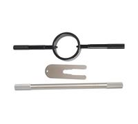 YHAILI Juego de compresor de Resorte de Horquilla de Motocicleta ergonómico, Herramienta de compresor de Resorte Ajustable, Juego de Herramientas de compresión Segura Ajustable