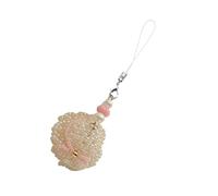 YHAILI Llavero de cuentas hecho a mano con diseño de sombrero de campana multiusos para teléfono, accesorio resistente