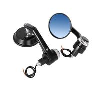 YHAILI Reemplazo del Reflector retrovisor del Extremo del, Blue | Soporte para manillar de 7 / 8 de pulgada, plan de configuración de actualización de metal