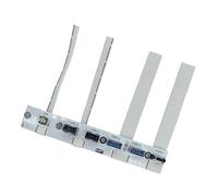 YHAILI Soporte de panel frontal USB de 5 puertos, 2 USB 3.0, 2 USB 2.0, 1 USB C de 20 G con interruptores LED, soporte para chasis de escritorio
