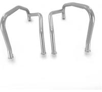YHAINI Barres protection motos Barra de protección para motocicleta para BMW G650GS 04-15, G650, F650 GS, F650GS 00-07(Silver Crash Bar)