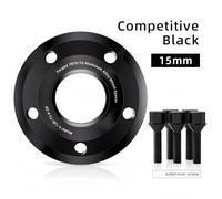 YHAINI Espaciadores de ruedas 2/4 Uds 5x112 66,6 M14 x 1,5 espaciador de rueda cubo para placa brida A7 15/20/25/30/35mm(2pcs 15mm)