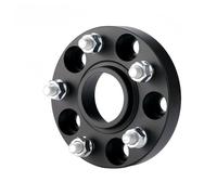 YHAINI Espaciadores de ruedas Adaptador espaciador de rueda para Porsche 911, para Boxster, para Cayman para Panamera para Cayenne Q7 4L para Bentley(Black 30mm 1PC)