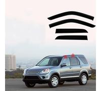 YHANNI 4 Piezas Coche Deflectores Aire para Honda CR-V CRV Protector contra el Viento Ventana Laterales Deflectores Viento Acrílico Ventana Accesorios,MK2-RD 2002-2006