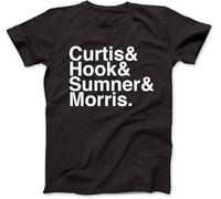 YHBCVSS Curtis Hook Sumner Morris T-Shirt Cotton Unknown Pleasures(Large)