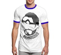 YHBCVSS Custom Apex Legend Mirage Crew Neck Ringer T-Shirt for Adult Men's (XX-Large)