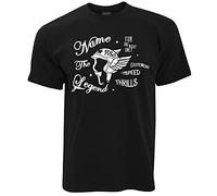 YHBCVSS Custom T Shirt Your Name The Legend Speedway Personalised Slogan Biker (Medium)
