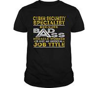 YHBCVSS Cyber Security Specialist - Badass Miracle Worker Shirt(Medium)