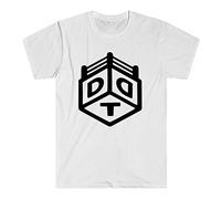 YHBCVSS DDT Team Puroresu NJPW Japan Pro Wrestling Men's White T-Tshirts Camisetas y Tops White(Small)