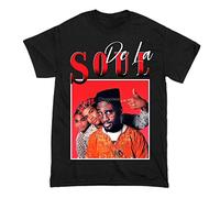 YHBCVSS De La Soul Short Sleeve Famous Tshirts Camisetas y Tops Men and Women T Tshirts Camisetas y Tops(Large)