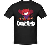 YHBCVSS Dead End Paranormal Park Laughing T Tshirts Camisetas y Tops Streetwear Big Size Cotton Crewneck Short Sleeve Custom TTshirts Camisetas y Tops Black(Large)