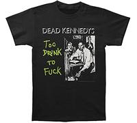YHBCVSS Dead Kennedys Too Drunk T Tshirts Camisetas y Tops (Small)