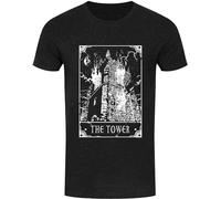 YHBCVSS Deadly Tarot T-Tshirts Camisetas y Tops - The Tower Men's Heather Black21525(Small)