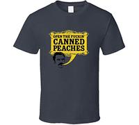YHBCVSS Deadwood Al Swearengen Quote Open The Canned Peaches TV Western Drama Fan favotite t-Tshirts Camisetas y Tops Charcoal Grey(XX-Large)