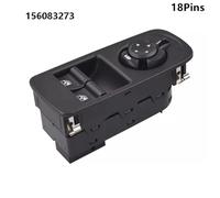 YHBH Interruptor De Elevalunas para Alfa para Romeo para Mito 955 2008-2018 156080933 156083273 Botón Regulador De Interruptores De Encendido Eléctrico Regulador Botón(NEGRO2)