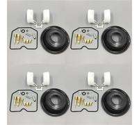 YHBH Kit De Reparación De Carburador para Motocicleta para ZRX1100 ZRX 1200 GPZ1100 ZRX1200R, Diafragma De Émbolo del Carburador, Junta(4 Juegos)