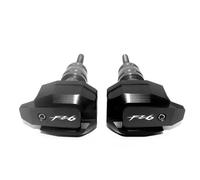 YHBH Protectores De Motor Y Deslizadores De Chasis para Motocicletas para Y&amaha FZ1, FZ6, FZ8, para FAZER, FZ1N, FZ6N Y FZ8N Protección contra Caídas Marco Deslizante Protección(Titanio,X-3)