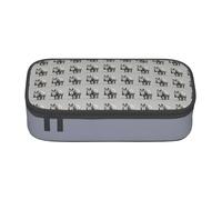 YHBLYKXP Animal Rhino - Caja de oficina de gran capacidad, organizador de papelería, bolsa de cosméticos de oficina