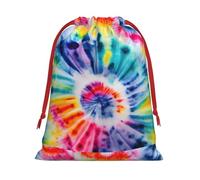 YHBLYKXP Beautiful World Rainbow Tribe - Bolsa de regalo con cordón y bolsa de aperitivos de terciopelo, apta para Navidad y Halloween