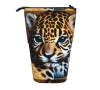 YHBLYKXP Bonito estuche retráctil vertical con estampado de Jaguar 1, bolsa de almacenamiento, apto para viajes de oficina y transporte diario
