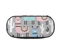 YHBLYKXP Estuche de tela Oxford con estampado de cactus, con compartimentos de malla ordenados, una opción práctica o de viaje