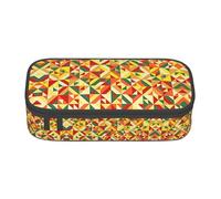 YHBLYKXP Geometric. Bolsa de almacenamiento de gran capacidad para viajes, oficina, bolsa de maquillaje, organizador de escritorio con