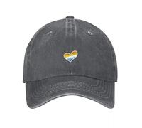 YHCIREB Gorra de béisbol 2025 Aroace Pride Heart Fishing Beach Mujer Hombre Sombrero