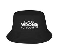 YHCIREB Gorra de béisbol 2025. Puedo Estar Equivocado, Pero lo dudo. Regalo Divertido y sarcástico. Cubo navideño. Gorra de béisbol para Hombre, Estilo Militar.