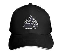 YHCIREB Gorra de béisbol 42 la Respuesta a la Vida el Universo y Todo, guía del autoestopista galáctico Sombrero