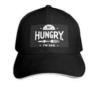 YHCIREB Gorra de béisbol Hola Hambriento, Soy papá Sol para Niños Divertido Snapback Mujeres Playa Moda Sombrero para Hombre