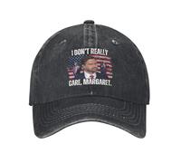 YHCIREB Gorra de béisbol Realmente no me Importa Margaret JD Vance Sun Vintage para Hombre, Adulto, Ajustable, con Estampado para Senderismo, Pesca, Regalo