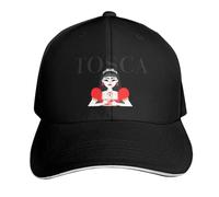 YHCIREB Gorra de béisbol Tosca de Giacomo Puccini, Derby de Sol Personalizado, para Mujer, para el Sol, para Hombre.