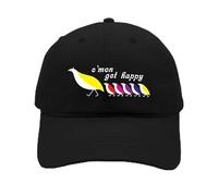 YHCIREB Gorra de béisbol Vamos a ser Feliz: Gorra Vintage Retro Unisex para Adultos, Informal, para Exteriores y Sol