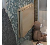 YHDMDQ Escritorio Plegable De Pared, Escritorio Flotante para Ahorrar Espacio, Mesa Plegable De Madera Maciza, Mesa De Hojas Abatibles para Comedor, Estudio, Cocina, Balcón(120x50cm/48x20in)